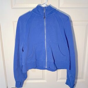 Lululemon Scuba Oversized Full Zip Wild Indigo XS/S